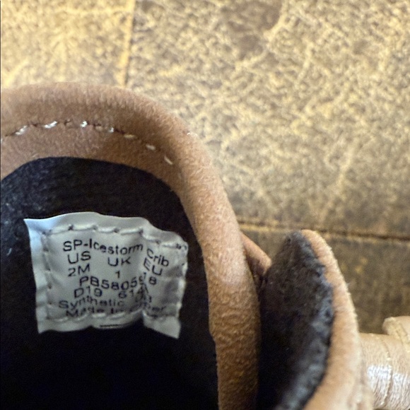 Sperry Kids Brown and Tan Boots - Picture 3 of 4